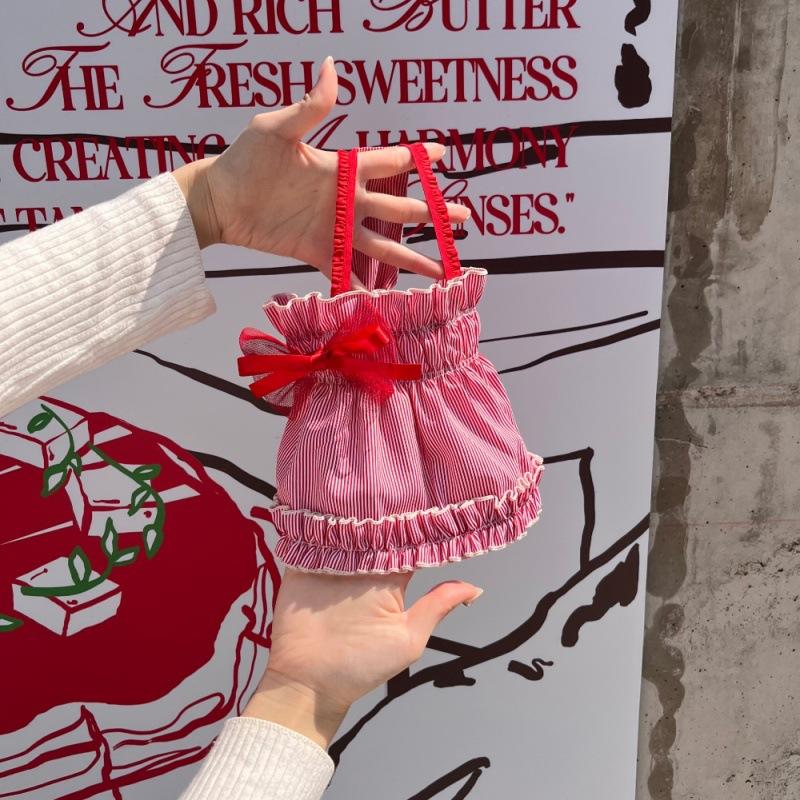 

Pet Dress Christmas New Year Dog Cowboy Striped Dress Pet Small Sized Dog Strap Skirt Puppy Clothes for Small Dog Formal Dress XS червоний