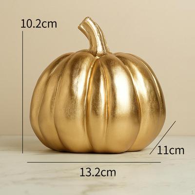 Ernte Kürbis Figur für Desktop-Ausstellung Thanksgiving Dekoration Büroregal