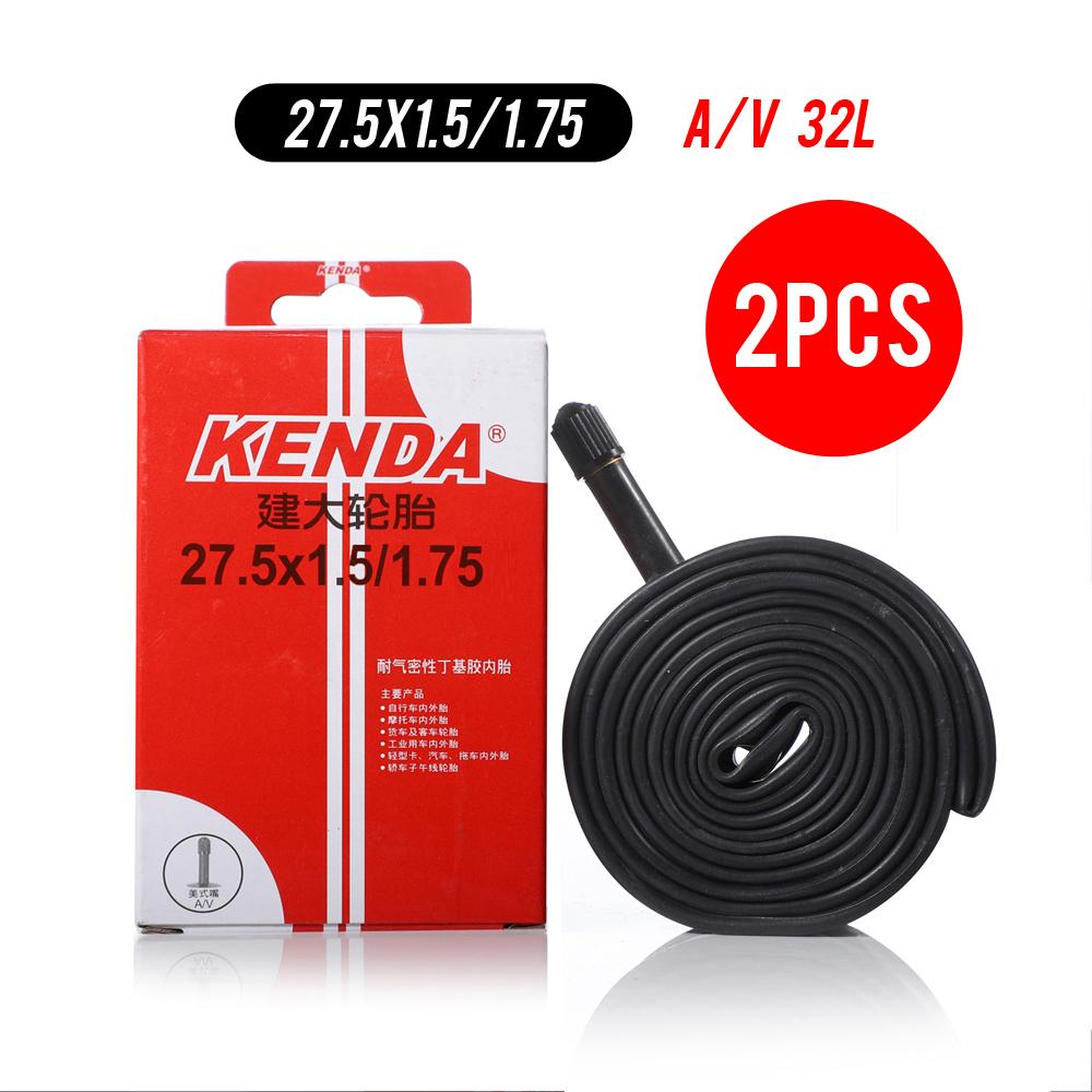 2PCS KENDA bicycle inner tube 26/27.5/29 camera Schrader Presta valve 48L inner tube mountain bike tubes tire chambre air