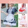 Cute And Stylish Alice In Wonderland Maid Costume For Cosplay And Anime Shows One-piece Design