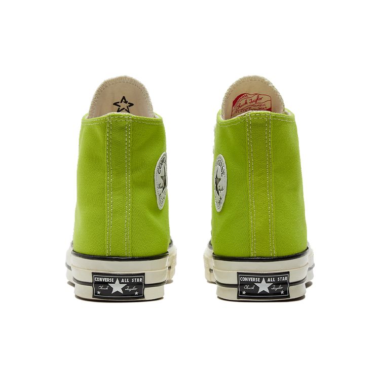 Converse Chuck 70 High Lime Twist Unisex Sneakers Green Egret Black 172141C