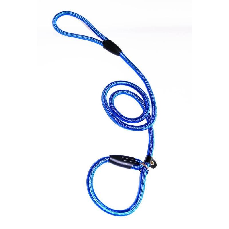 

Nylon Dog Buckle Anti-burst Leash, Durable Pet Leash, P-chain Leash, Dog Walking Leash, Dog Chain 6MM синий
