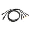 Waterproof Cable 8 Pins/9 Pins 1 To 5 Cable Leads Wires For KT Controller Motor Throttle Brake Display  Conversion Accessory