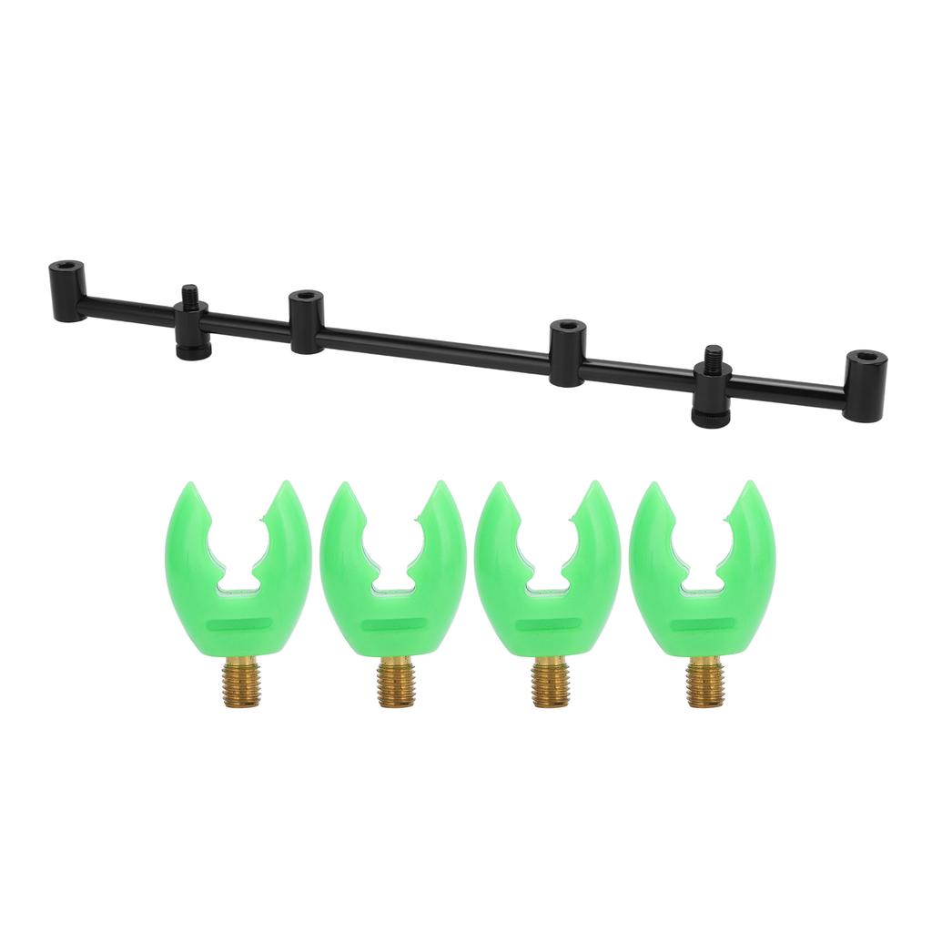 Fishing Rod Pod Stand Holder Durable Aluminium Alloy Compact Structure Wear Resistant Fishing Pole Pod Stand45cm Holder