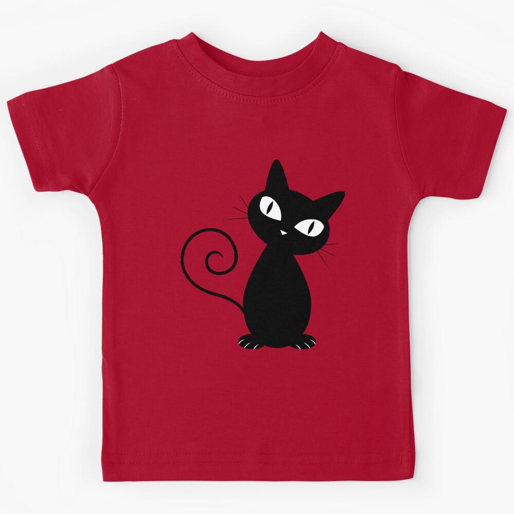 BLACK CAT Kids T-Shirt 130