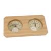 Wooden Sauna Thermometer Hygrometer 2 In 1 Humidity Temperature Measurement Indoor Thermometer Humidity Gauge for Hotel