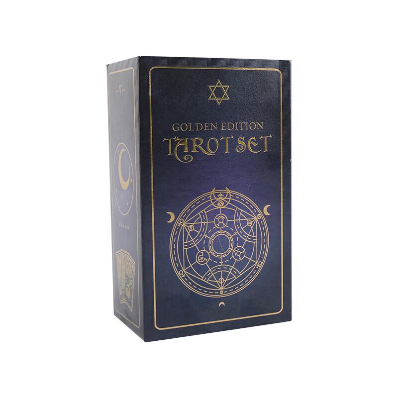Waterproof Gold Foil PVC Tarot Card Set
