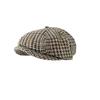 25 Early autumn new beret female British painter hat male casual plaid retro forward hat tide