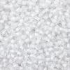 4mm Transparent Dyed Core Glass Seed Beads for DIY Bracelets, 450g Bag