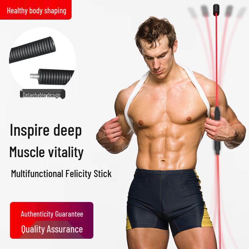 Felix Fitness Elastic Multifunctional Vibration Bar for Sweat-Inducing Exercise