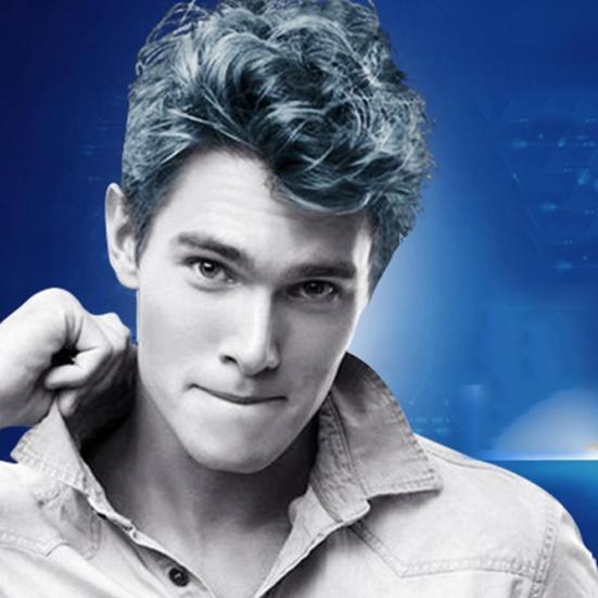 100g Women Men Silver Grey Dynamic Modelling Wax Hair Styling Mud Water Gel