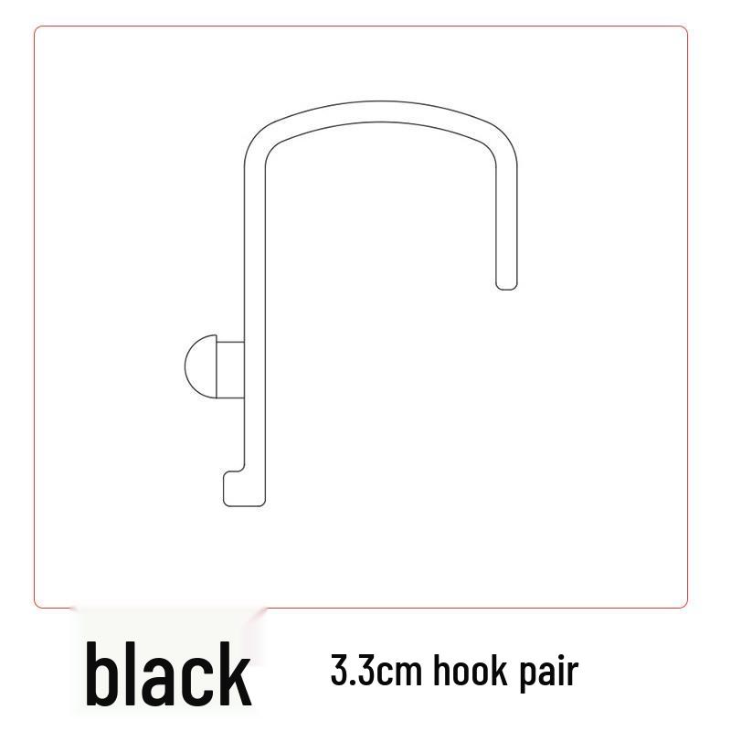 Creative Metal Desktop File Holder with Hanging Divider Hooks