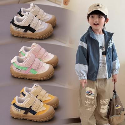 Baby Boy Toddler Shoes 2025 Autumn New 1-2 One-3 Year Old Children's Shoes Women's Spring and Autumn Soft-soled Children's Functional Shoes