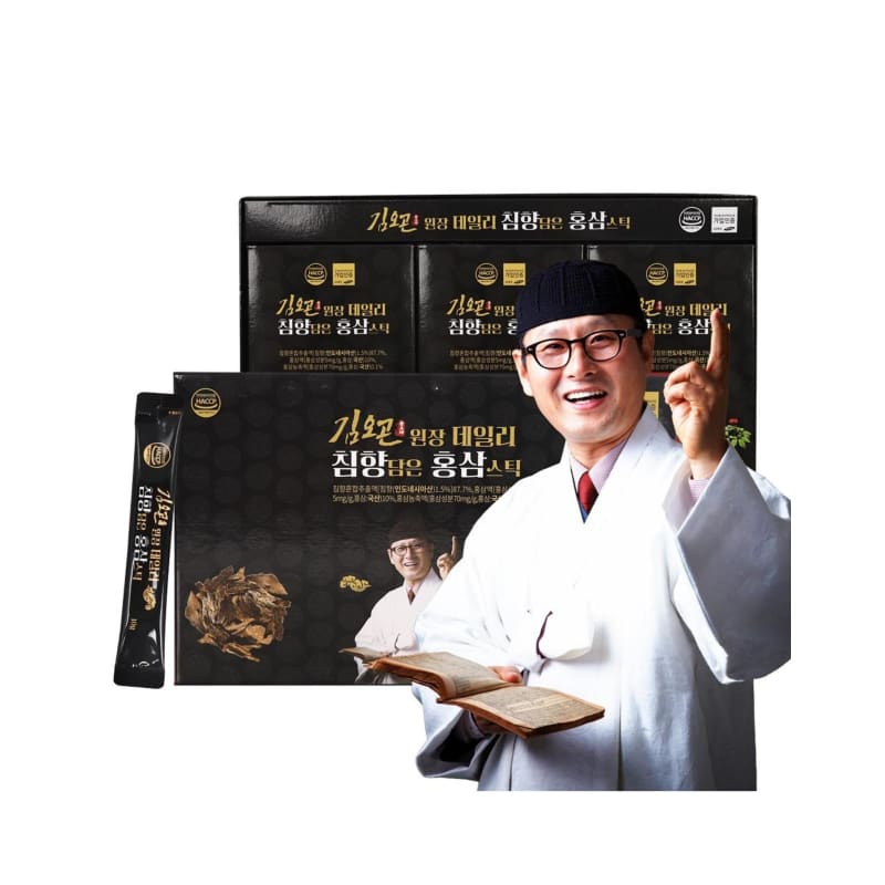 

Ежедневный стик с агаровым деревом и красным женьшенем от режиссера Ким О-гона, 30 пакетиков