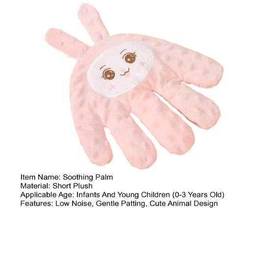Baby Patter for Sleep Automatic Patting Soothing Palm Cartoon Animal Startle Prevention Toy Baby Sleep Aid for Comforting Boys Girls 0-3 Years Old