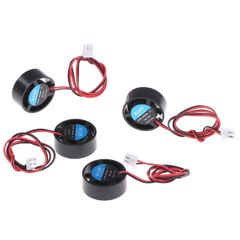 25.5X10Mm 5V 9V 12V 24V Round Mini Cooling Fan For Led Lamps Computer Radiator