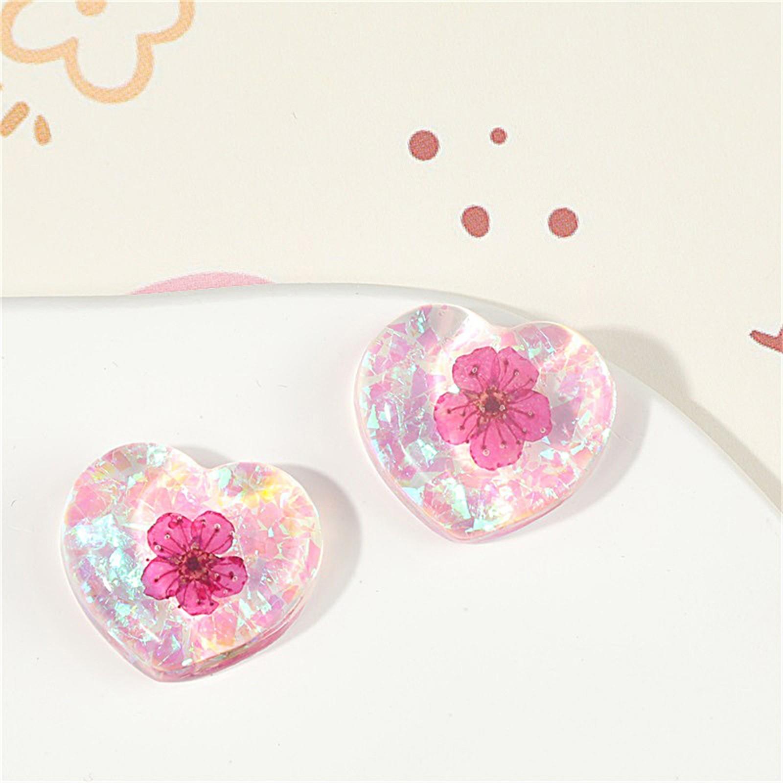 

Милый нарцисс персиковое сердце любовь смоляная нашивка DIY ювелирные изделия аксессуары чехол для мобильного телефона шпилька аксессуары материал One Size