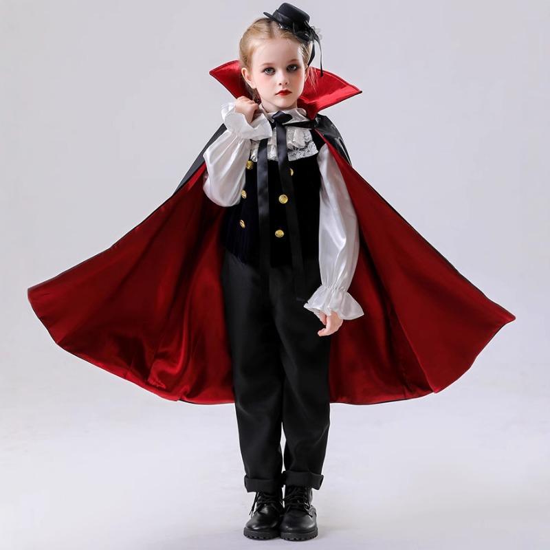 Halloween Vampire Cape Cape Children Medieval Ministers Dress Up In Costumes