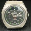 AUTOMATIC VINTAGE RICOH R31 JAPAN MENS BLACK COLOR DIAL WATCH A705159-1