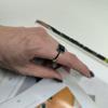 Серебряное кольцо с топазом Лондон Блю 2.107ct, вес изделия 2,49 гр (2178118)