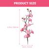 6Pcs Plum Blossom Branch Cake Picks Cupcake Toppers Birthday Wedding Baby Shower Holiday Party Dessert Decoration