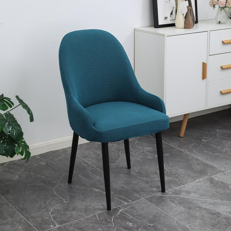 Simple Curved Pineapple Chair Jacquard Chair Cover Household With Armrest Chair Cover Universal Dust-Proof Elastic Chair Cover For All Seasons