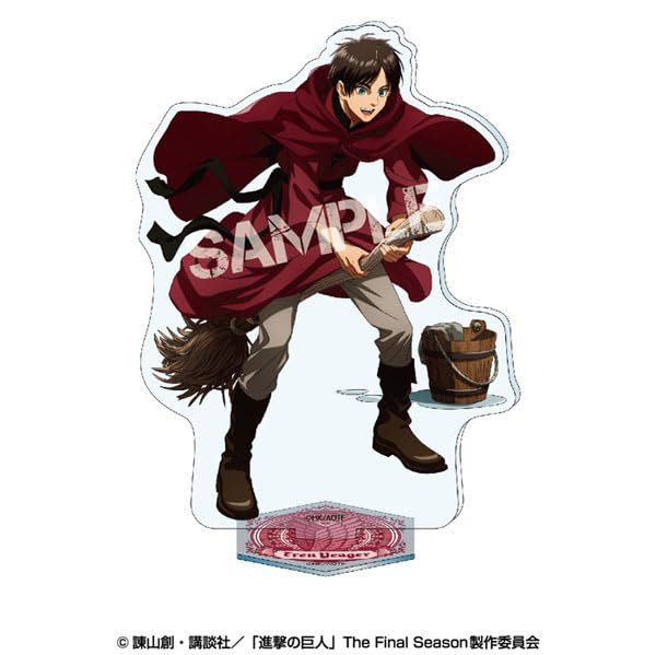 TV anime on Acrylic Stand Eren "Attack Titan" ("Wizard" style) 1.