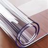Soft Glass Tablecloth Transparent PVC Table Cloth Waterproof Oil Proof Kitchen Dining Rectangular Table Cover Matte Clear