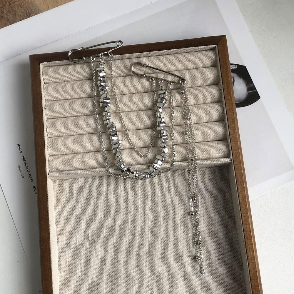 Clothes Accessories Multi-Layer Brooch Personality Hip Hop Brooch  Clothes Decoration