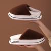 2025 New Cotton Slippers Women's Autumn and Winter Indoor Home and Outdoor Wear Heightening Soft Soles Plush Warm Shoes Men