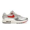 Air Max 1 Premium SE Hot Sauce Pánské tenisky Stříbrná Bílá Chile-Red HF7746-100