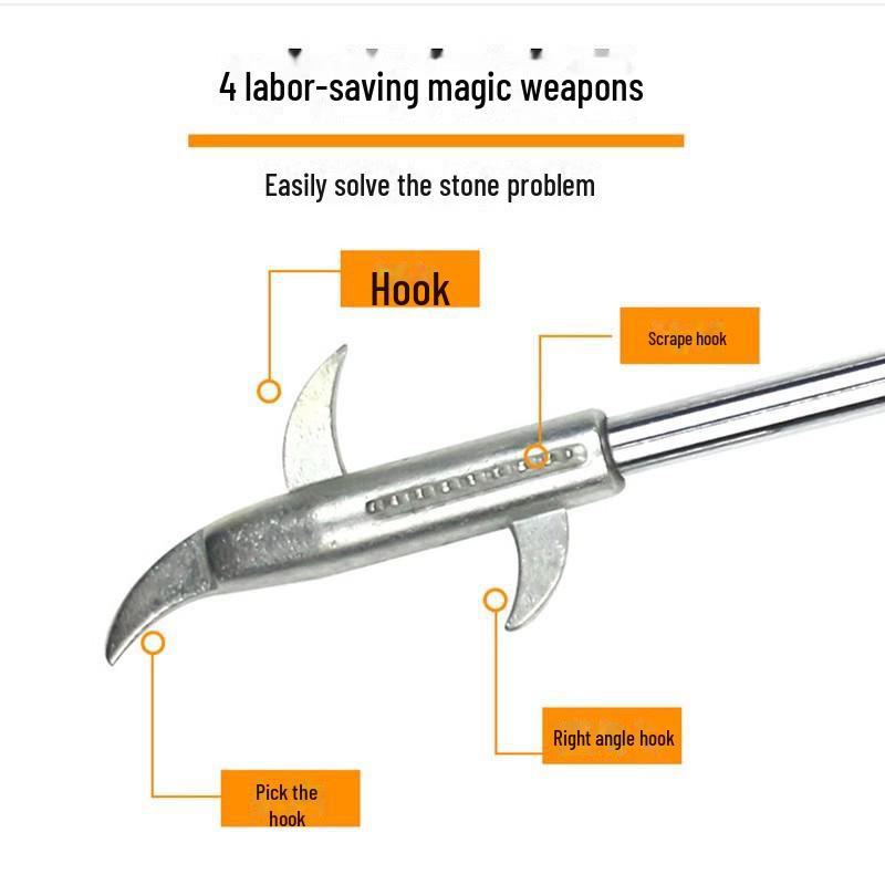 Car Tire Stone Removal Hook Tool - Multi-Function Cleaning Accessory