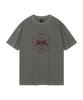 WILDROCK Cherry Pair Pigment Oversized Short Sleeve T-Shirt (Includes Cropped) (Type B)