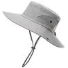 PDIN-Ponytail Sun Hat for Women UV Protection Foldable Mesh Wide Brim