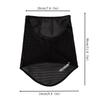 Ice Silk Full Face Mask Balaclava Summer Sun Protection Breathable UV Resistant Windproof for Cycling Hiking Outdoor Activities