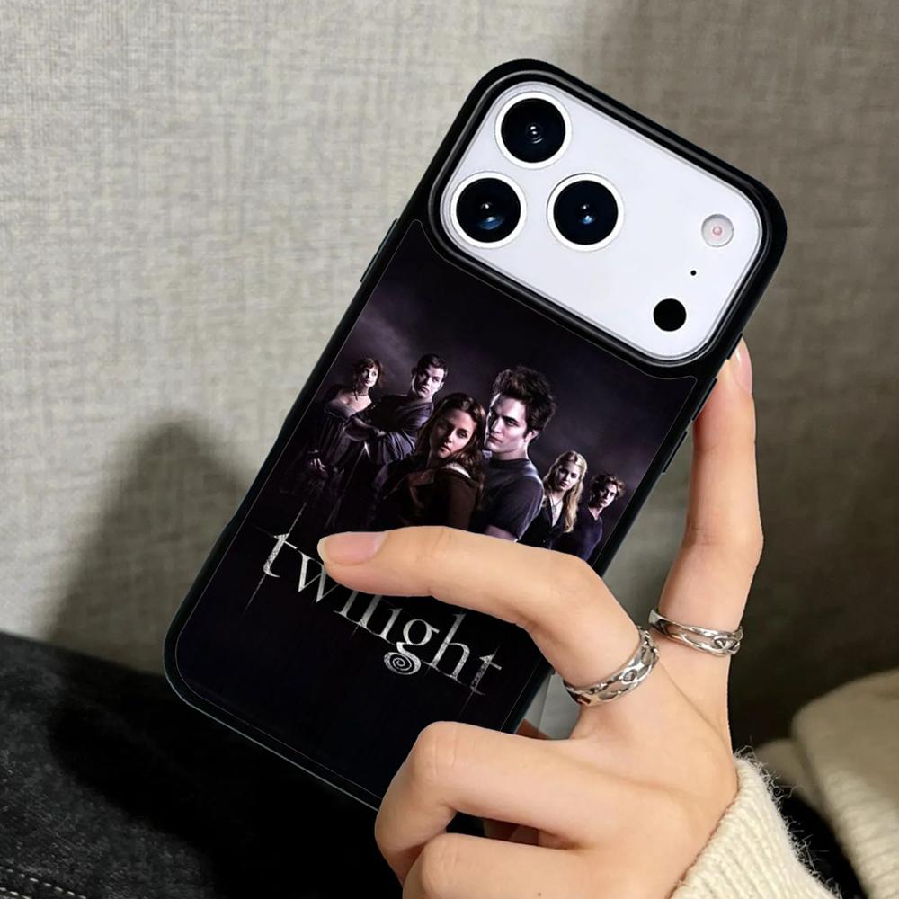 Capa Hülle für iPhone 17 Air 16 Pro Max 15 Plus 11 13 Mini 14 12 Rückseite Handyhülle Die Twilight Saga Biss weich