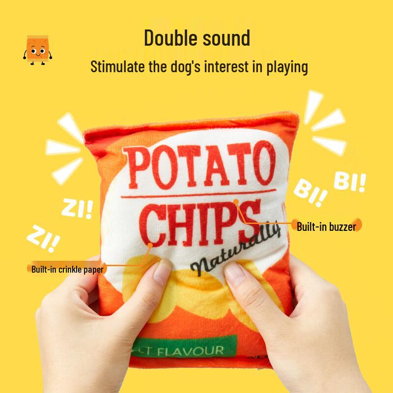 Mengdu Star Interactive Teething Sound Dog Toy