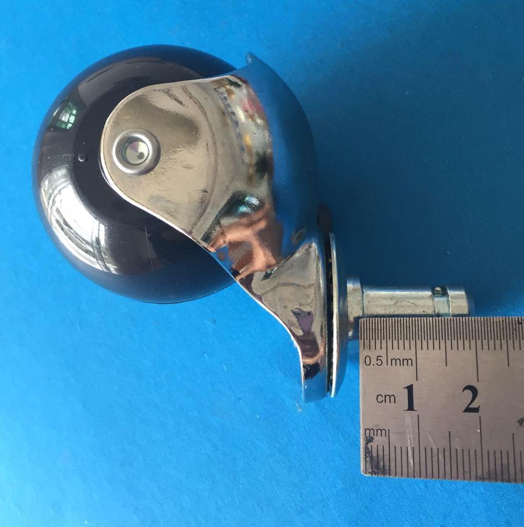 2-Inch Spherical Caster Wheel for Office Chairs, Suitcases, Trolleys, and Furniture