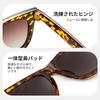[Cyxus] Cyxus Sunglasses for Men and Women, Wellington Style, Polarized Lenses, UV Protection, Ultra-lightweight, Suitable for Cycling, Driving,