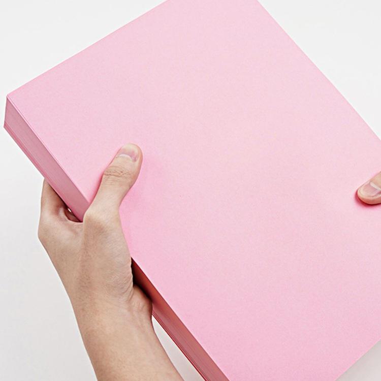 A4 Pink Printing Paper 80g - Colored Office Copy Paper, Boxed