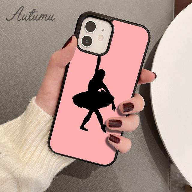 Ballerina Ballet Shoes Dance Girl Phone Case for iPhone 17 Air 15 16 16e 11 12 13 14 Pro Max Plus Cover coque Fundas