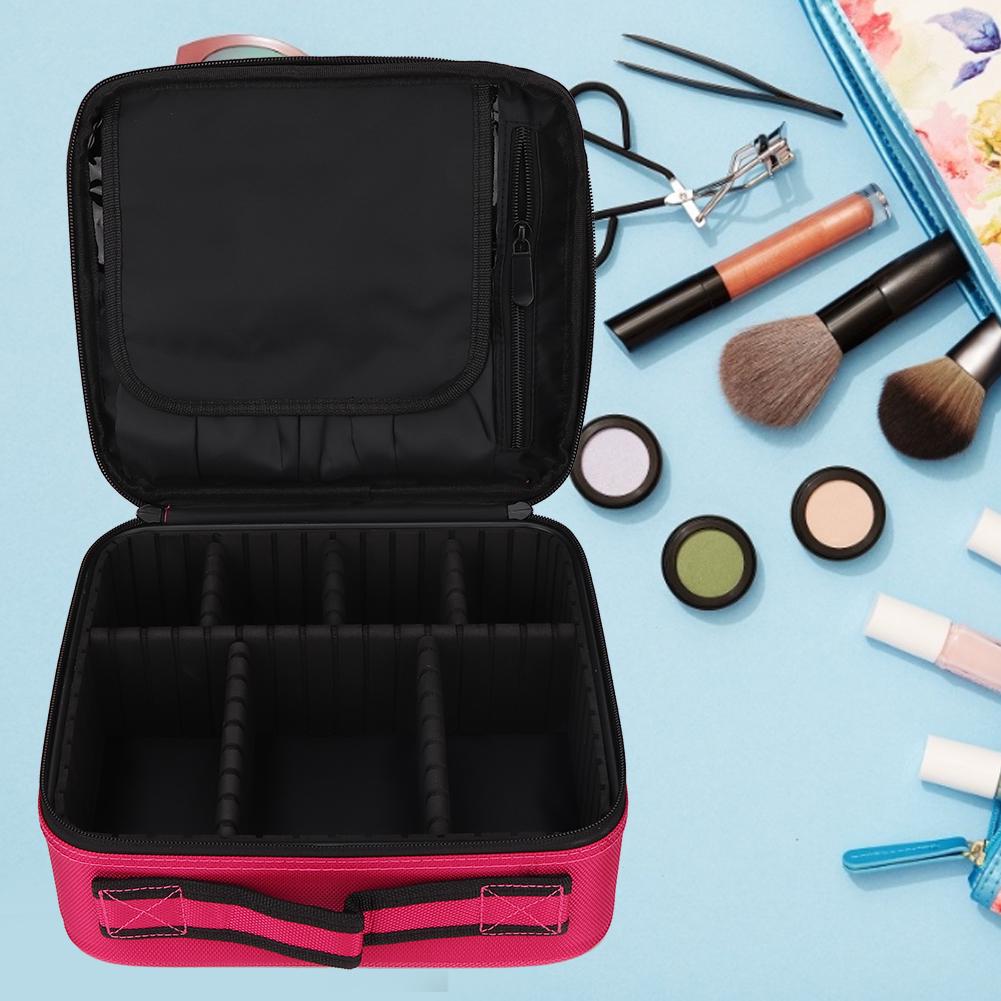 Professioneller Multifunktions-Kosmetik-Make-up-Pinsel Nagelwerkzeug Heimaufbewahrungstasche Etui