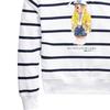 Polo Ralph Lauren Logo Stripe Printed Long Sleeve Hoodie Men hoodies White 710795725-001