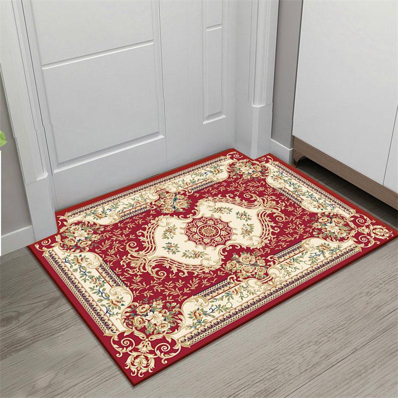 European Style Non-Slip Entrance Door Mat for Living Room and Bedroom