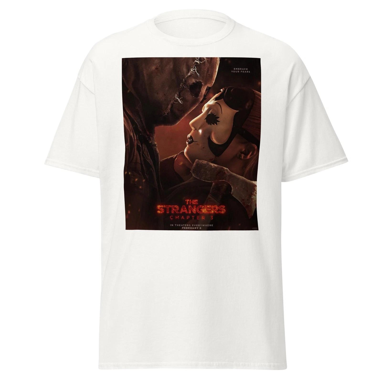 

The Strangers Chapter 3 Unisex 2026 Summer Cotton TShirt Comfortable HighQuality RetroY2K Style Ins Y2k 4XL