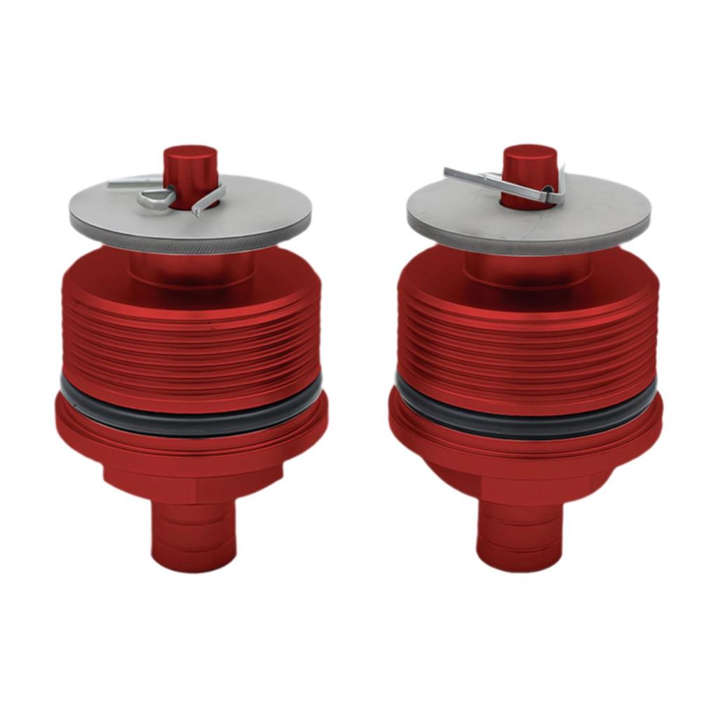 2Pcs Front Shock Absorber Screws Cover Cap for Honda CBR250 Accessories