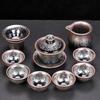 Handmade Jianzhan Oil Drop Kung Fu Tea Set Gift Set