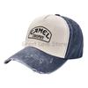 Camel Trophy Print Baseball Cap Unisex Adjustable Snapback Hat Vintage Washed Cotton Caps Cowboy Hat Retro Sun Visor Cap