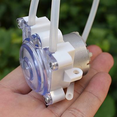Micro Peristaltic Pump Dc 6V-12V Small Mini 500 Geared Motor For Lab Ink Sampling Pump