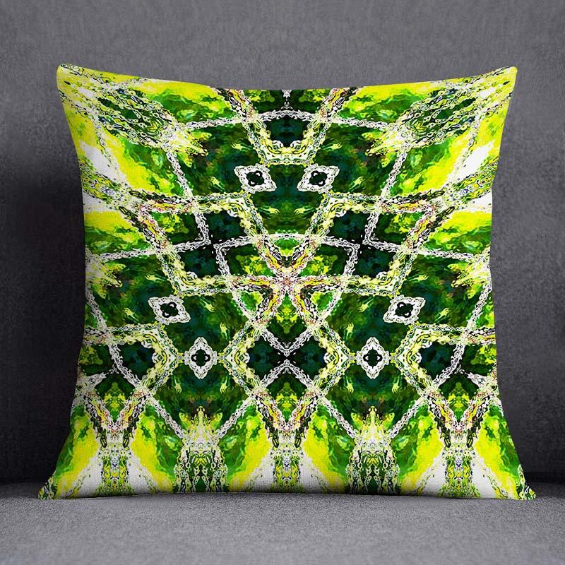 

Декоративная наволочка с европейским классическим узором, квадратная наволочка, украшение для домашнего офиса (45см * 45см) 40x40cm